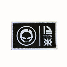 Load image into Gallery viewer, STELEKON 12 Patch - white on black
