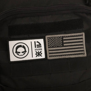 STELEKON 12 Patch - black on white